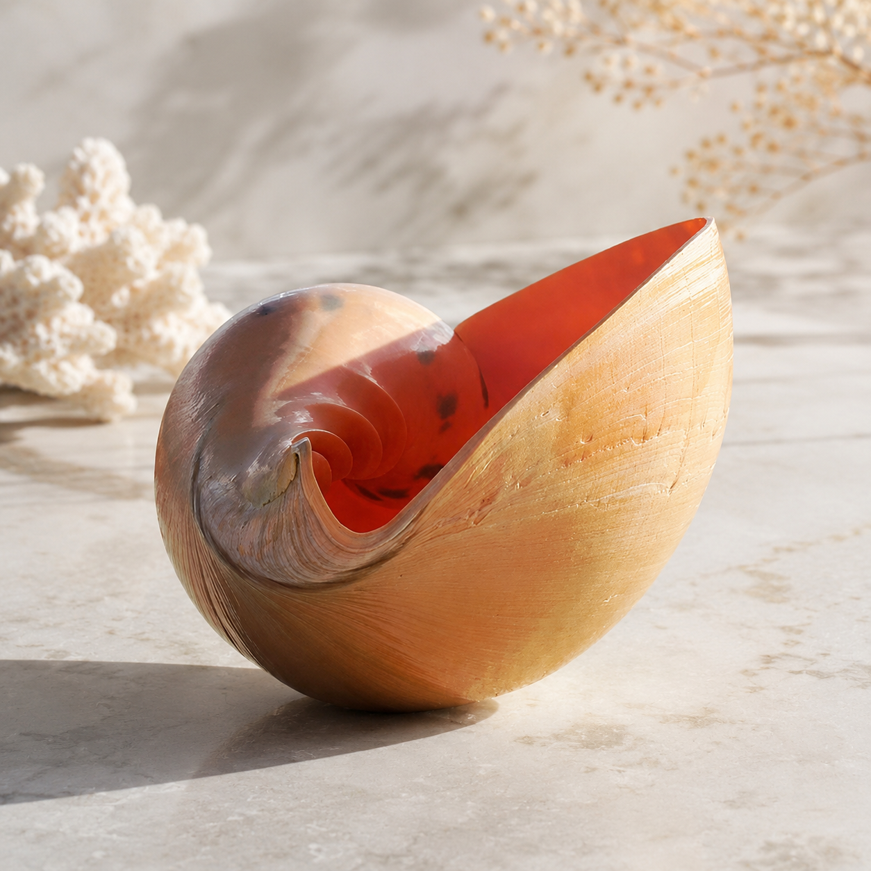Indian Volute / Bailer Shell (Melo Melo)
